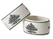 Spode Christmas Tree Napkin Rings, Set of 4