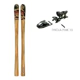RAMP Sports Frenzy Unisex Expert Frontside Carving Alpine Ski with Tyrolia Peak 15 Binding - 159cm