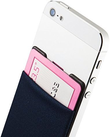SINJIPOUCH B3 Stick-On Wallet making Your Smart phone turn into Wallet Case, Case with a Card Holder, Money Clip or Credit Card Case especially for iPhone 4 / 4s / 5 / 5s / 6 / 6 Plus, Galaxy S2 / S3 / S4 / S5, Galaxy Note 1 / 2 / 3 / 4, LG G2 / G3, HTC M8, iPod Touch , Sony Xperia. Sinji Pouch Basic 3 - Blue Gray