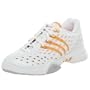adidas Women's CC Divine Tennis Shoe,White/Glow/Silver,10 M