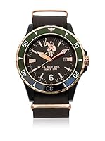 US Polo Association Reloj con movimiento Miyota Man USP4440BK 42 mm
