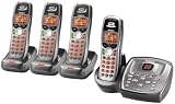Uniden TRU9480-4 5.8 GHz Digital Expandable Cordless Phone with Three Extra Handsets & Chargers