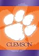 Clemson University Tigers Silk Reflections Flag - Garden Size