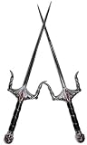 Skull Sai's 22 Inch - Set of 2 With A Sharp Tip