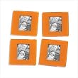 Orange Photo Frame Coasters - Style 36541
