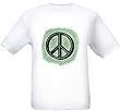PEACE SIGN - White T-Shirt