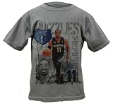 Mike Conley Jr. Memphis Grizzlies Youth Titanium Caged Player Soft Hand Pigment-Dyed Premium T-Shirt