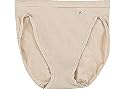 Barely There Flawless Fit Microfiber Hi-Cut Brief Panty (6 Fountain Spray)