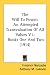 The Will to Power: An Attempted Transvaluation of All Values 1.1-2 (Paperback)