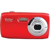 Vivitar V5118-RH 5.1 MP Digital Camera with 4x Optical Zoom - Red