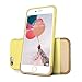 iPhone 6 Case, Flexion™ [Euphoria Series] Ultimate Protection Scratch Proof Soft Interior Vibrant Hard Case for iPhone 6 / 6S (4.7) **Lifetime Warranty** (Daffodil/Gold)