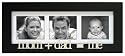 Mom+Dad=me Wood 3 Opening Picture Frame Collage for 3x3