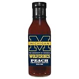 Michigan Wolverines NCAA Peach Grilling Sauce - 12oz