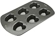 Wilton 6-Cavity Nonstick Heart Mini Cake Pan