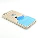 iPhone 6 Case, iPhone 6s Case, JAHOLAN Amusing Whimsical Designs Clear TPU Soft Case Rubber Silicone Skin Cover for Normal 4.7 inches iPhone 6/6s - Kings Whale