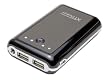 XTPower� XT8400BL Powerbank - mobiler externer USB Akku in schwarz mit 8400mAh - 2x USB 5V 2A/1A