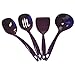 Reston Lloyd 98310 Calypso Basics Melamine Slotted Spoon - Black