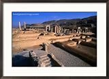 Ancient City of Persepolis Persepolis (Takht-E Jamshid), Fars, Iran Places Framed Photographic Poster Print by Phil Weymouth, 29x21