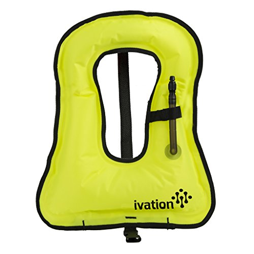 Snorkel Vest - Snorkel jacket - Snorkeling Diving Vest -Inflatable - Free-Diving Dive Safety Water Safety,Medium