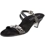 Helle Comfort Women's 14030 Sandal,Black Oslo,43 EU