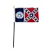 Georgia 1956 4x6 Inch Flag