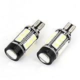 uxcell カー LED ライト　T15　ホワイト　5050 SMD　16 LED　DC 12V　2個入り