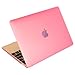 Mosiso New Macbook Case, Smooth Matte Finish Hard Shell Protective Case for MacBook 12 Inch with Retina Display A1534 [2016 / 2015 Release] (Pink)