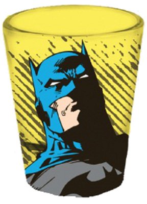 Batman Yellow Shot Glass
