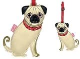 Pug Luggage Name Tag