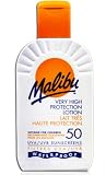 Malibu Very High Sun Protection Lotion SPF50 UVA UVB Sunscreen 200 ml