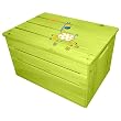 Lohasrus Kids Patio Toy Chest 15016 - Non-toxic Stained Fir, Indoor / Outdoor, for ages 2 to 5, Free Drawing Book