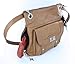 Premium Leather Crossbody Locking Concealment Purse - CCW Concealed Carry Gun - Wire Reinforced Strap