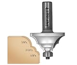 07-500, 1/2 Shank Multi Radius Router Bit With 1/8, 3/16, & 3/8 Radii Profile