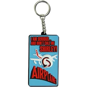 Die unglaubliche Reise in einem verr�ckten Flugzeug PVC Schl�sselanh�nger Shirley