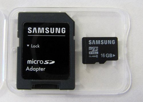 41Mq o7M1dL Samsung Microsd 16gb with Sd Adapter