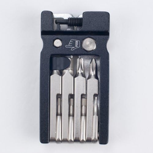 Weanas® SAHOO 19 in 1 Bicycle Bike Cycling Tyre Repair Tools Kit Set with Chain Cutter Hex Wrenches Torx Flat Head Screwdrivers Multifunctional