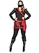 Leg Avenue Women's Plus-Size 4 Piece Ninja Assassin Costume
