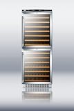 108 Bottle Capacity Full-sized Built-in Dual Zone Wine Cellar Recessed LED Lighting Automatic Defrost Factory Installed Lock Bottle Capacity Full-sized Built-in Dual Zone Wine Cellar Recessed LED Lighting Automatic Defrost Factory Installed Locks 108