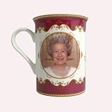 HRH Queen Elizabeth Diamond Jubilee Bone China Mug