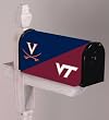University of Virginia and Virginia Tech - House Divided Magnetic Mailbox Cover