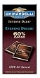 Ghirardelli Chocolate Intense Dark Bar, Evening Dream 60% Cacao, 3.5-Ounce Bars (Pack of 6)