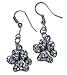 Beau Nouveau PPEARMTCP Crystal Paw Earrings - Multi Topaz - Crystal Paw