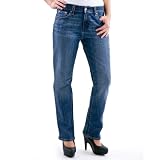 Levi's Womens Straight Leg 505 Jeans - Studio Blue, Studio Blue, 6S