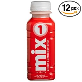 mix 1 Berry, Protein & Antioxidant Drink, 11-Ounce Bottles (Pack of 12)