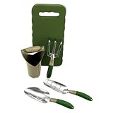 5pc Garden Tool Set with Cushion