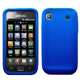 Blau Silikon Hülle Schutzhülle Tasche Case für Samsung Galaxy S i9000 / Plus i9001