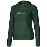 Nike Miami Hurricanes Green Ladies Extra Credit Hoody Long Sleeve T-shirt