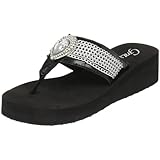 Grazie Women's Ray Sandal,Black,7.5 M US