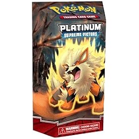Pokemon Platinum Trading Card Game Supreme Victors Theme Deck Arcanine