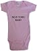 NEW YORK BABY - City Series - White, Blue or Pink Onesie / Baby T-shirt